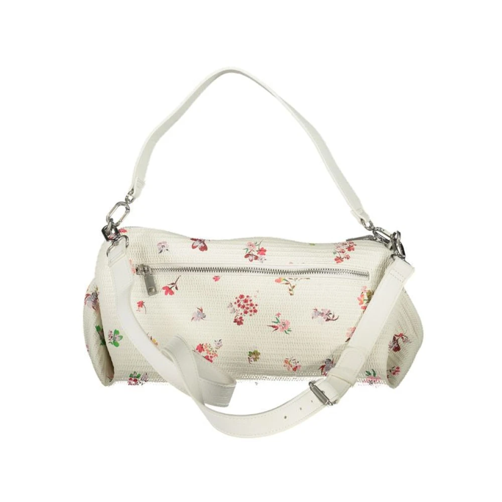 Desigual Fantasie tas met verstelbare band en zakken White Dames