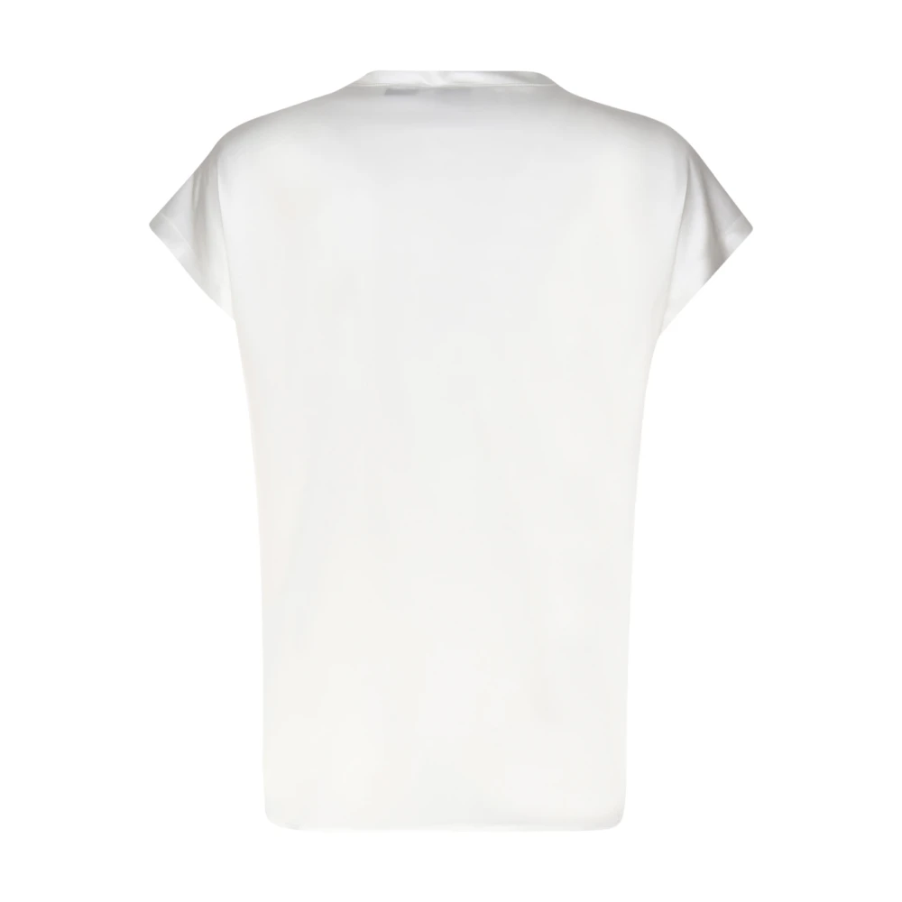 pinko Katoenen T-shirts en Polos White Dames