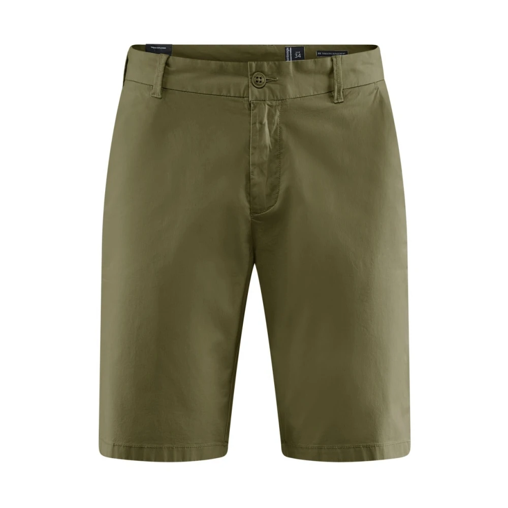 Bomboogie Men's Green Casual Shorts, W38, Chino Bermuda