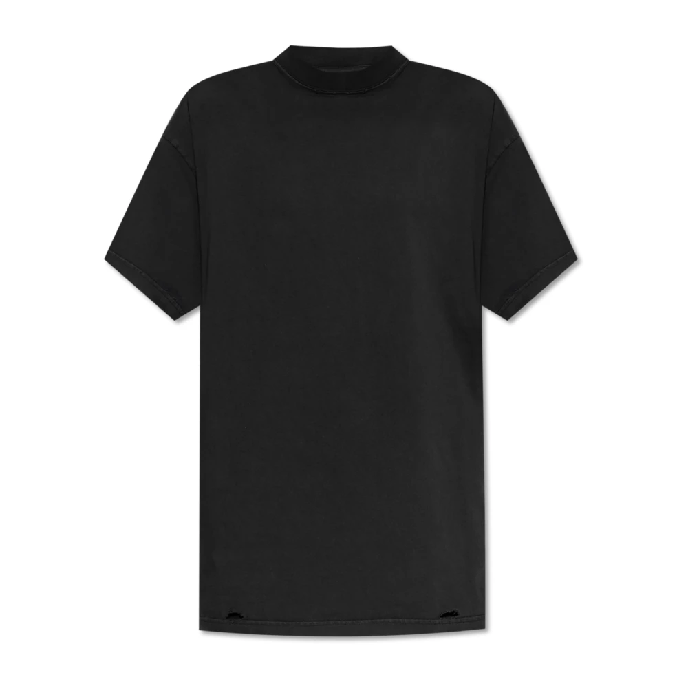 Balenciaga T-shirt med logotyp Black, Dam