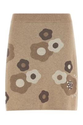 Hana Dots Embroidered Mini Skirt