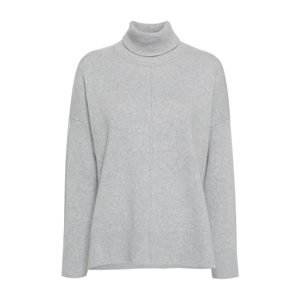 Eleventy Women's Gray Turtle Neck Knitwear - Turtlenecks - Xl - Knitwear