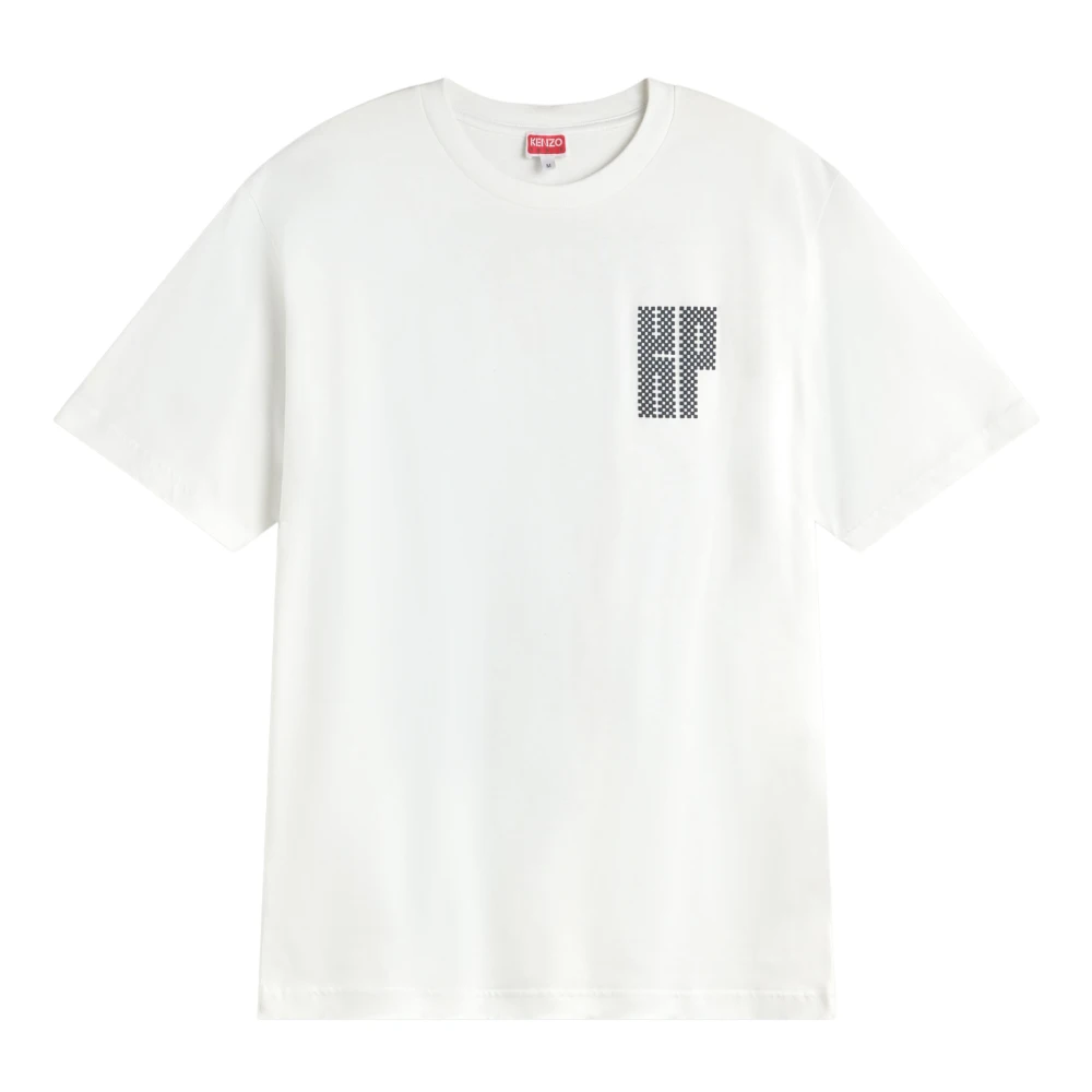 Kenzo Artistieke Oversized T-shirt White Heren