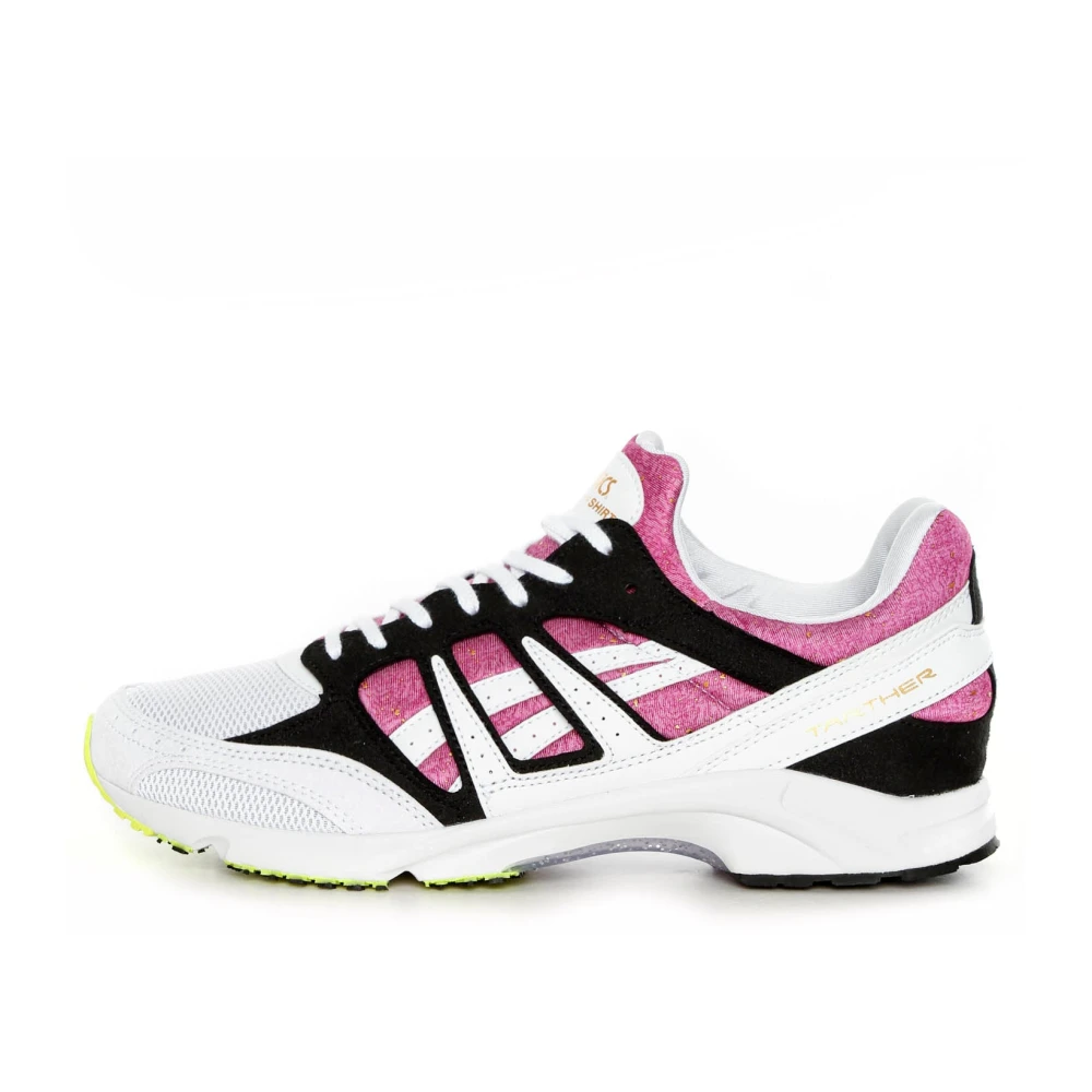 Comme des Garçons Kleurrijke Mesh Sneaker met Vetersluiting Heren Schoenen Veelkleurig Multicolor