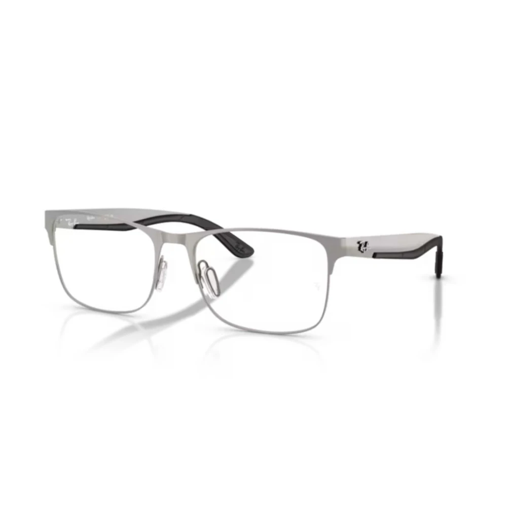 Ray-Ban Unisex Gray Glasses, 57 Mm, Rx 7550 Optical Frame