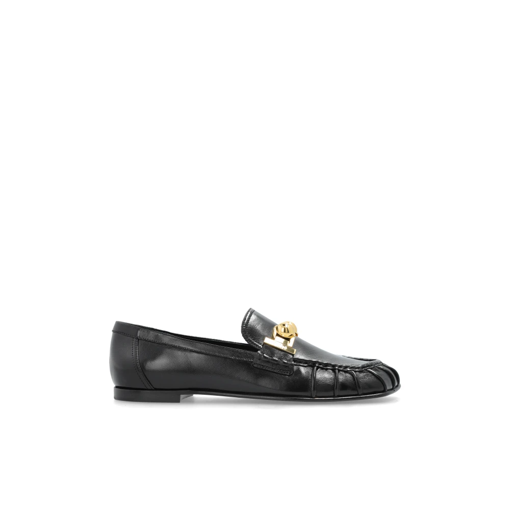 Chloé Miles typ loafers skor Black, Dam