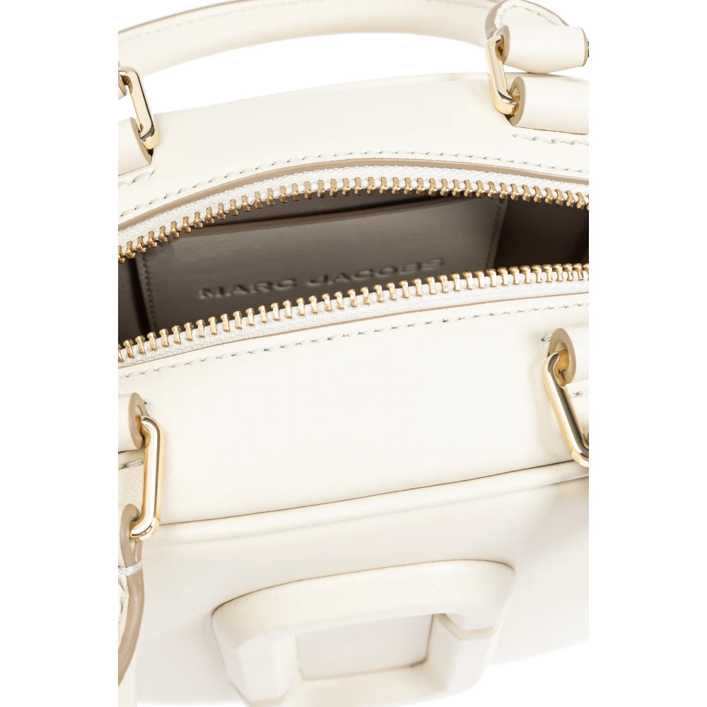 Marc Jacobs Schoudertas De Bedekte J Marc Cube Beige Dames