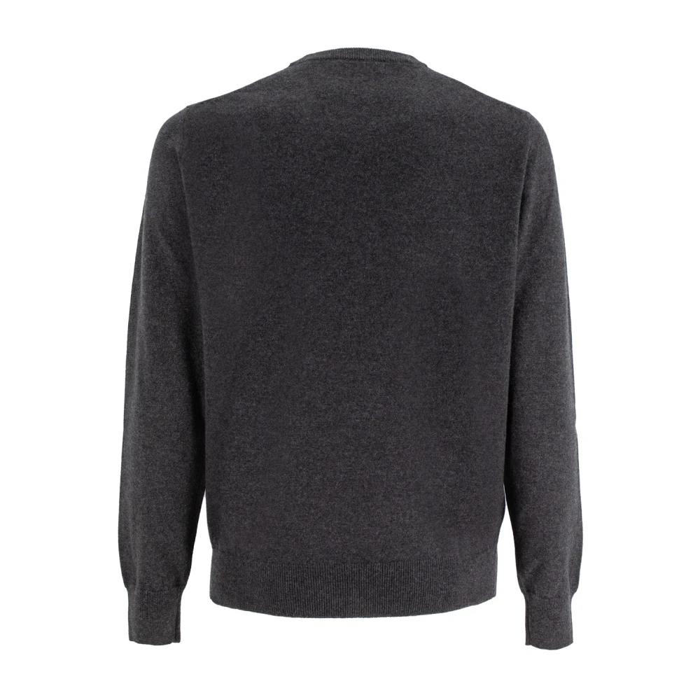 Mauro Ottaviani Kasjmier Crew Neck Sweater Gray Heren