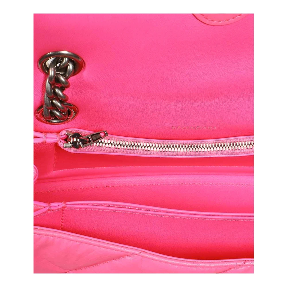 Balenciaga Crush Small Chain Tas Pink Dames