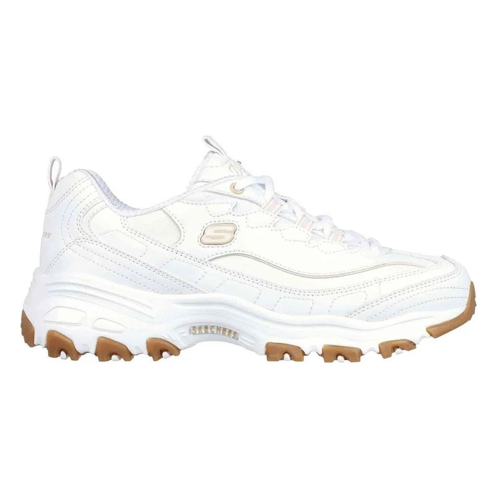 Skechers D’Lites Good Neutral Dames Schoenen Wit