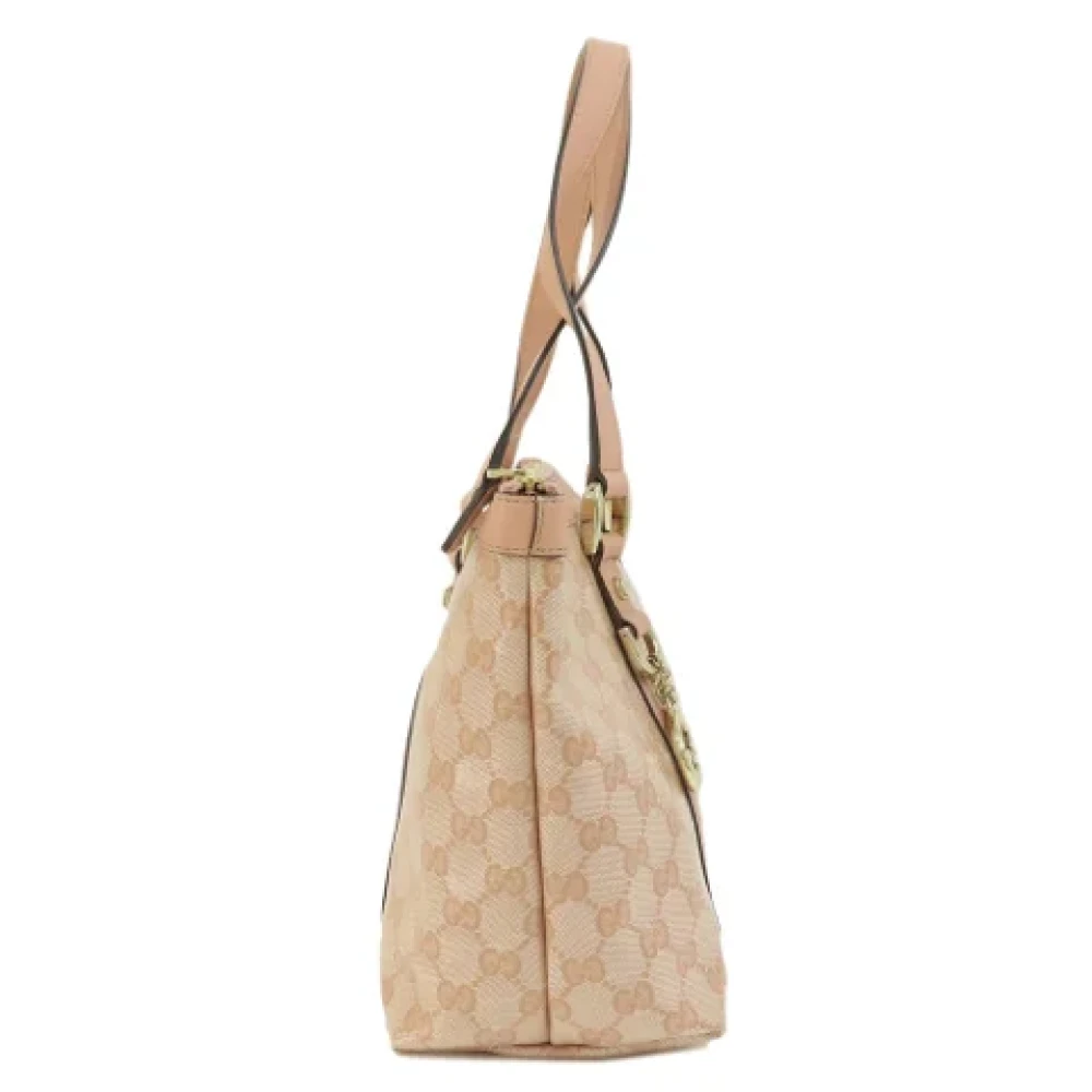 Gucci Vintage Pre-owned Canvas handbags Pink Dames