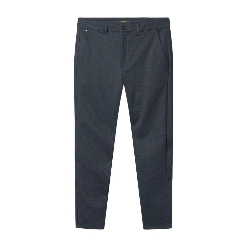 Gabba Chino Contro Broek Blue Heren