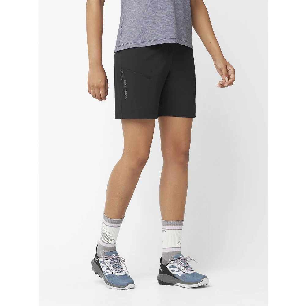 Salomon Wayfarer Shorts Black Dames