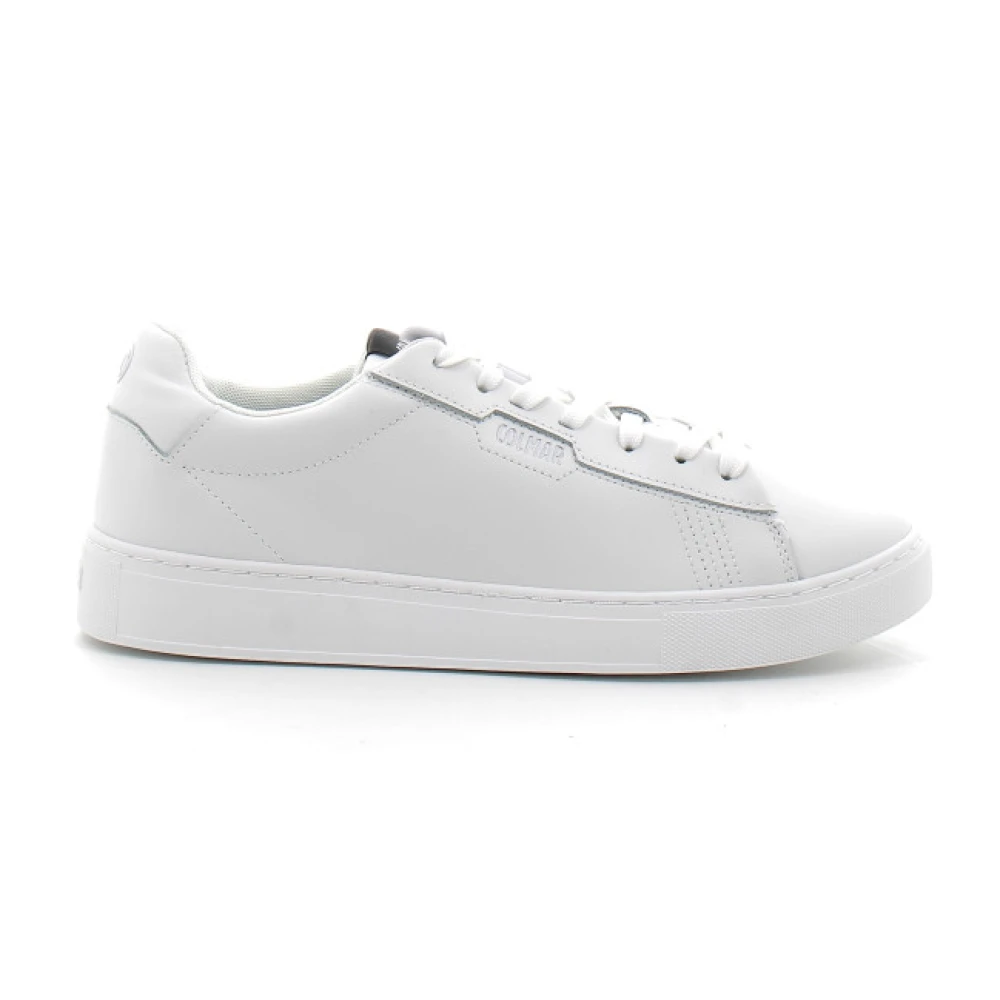 Colmar Witte leren sneakers Heren Schoenen