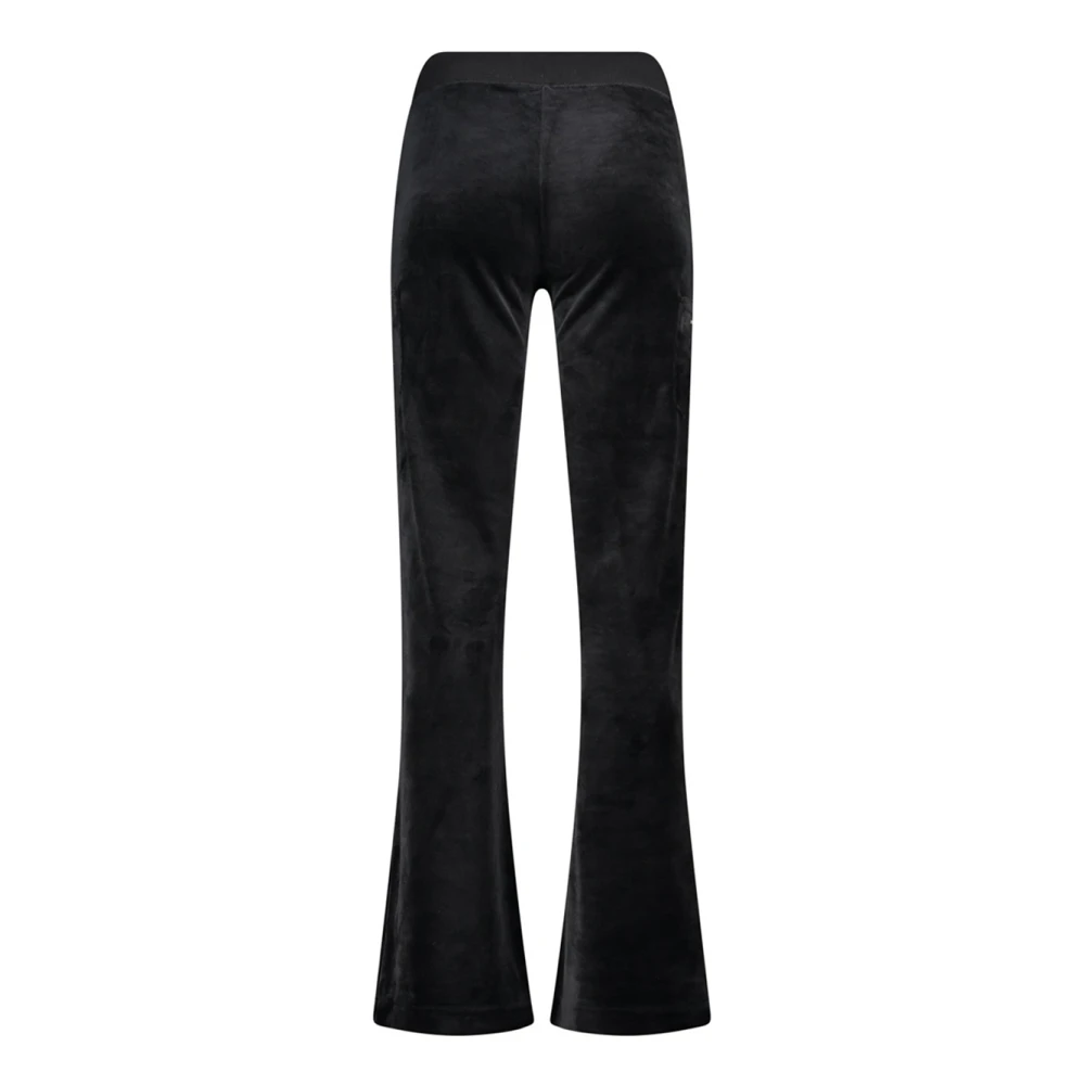 Juicy Couture Layla Moto Zwarte Broek Black Dames