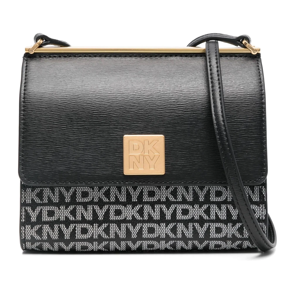Dkny Women's Black Casual Leather Crossbody Bag - Cross Body Bags - One Size - Bags