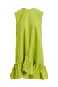 ruffle-mini-dress-with-ruched-details