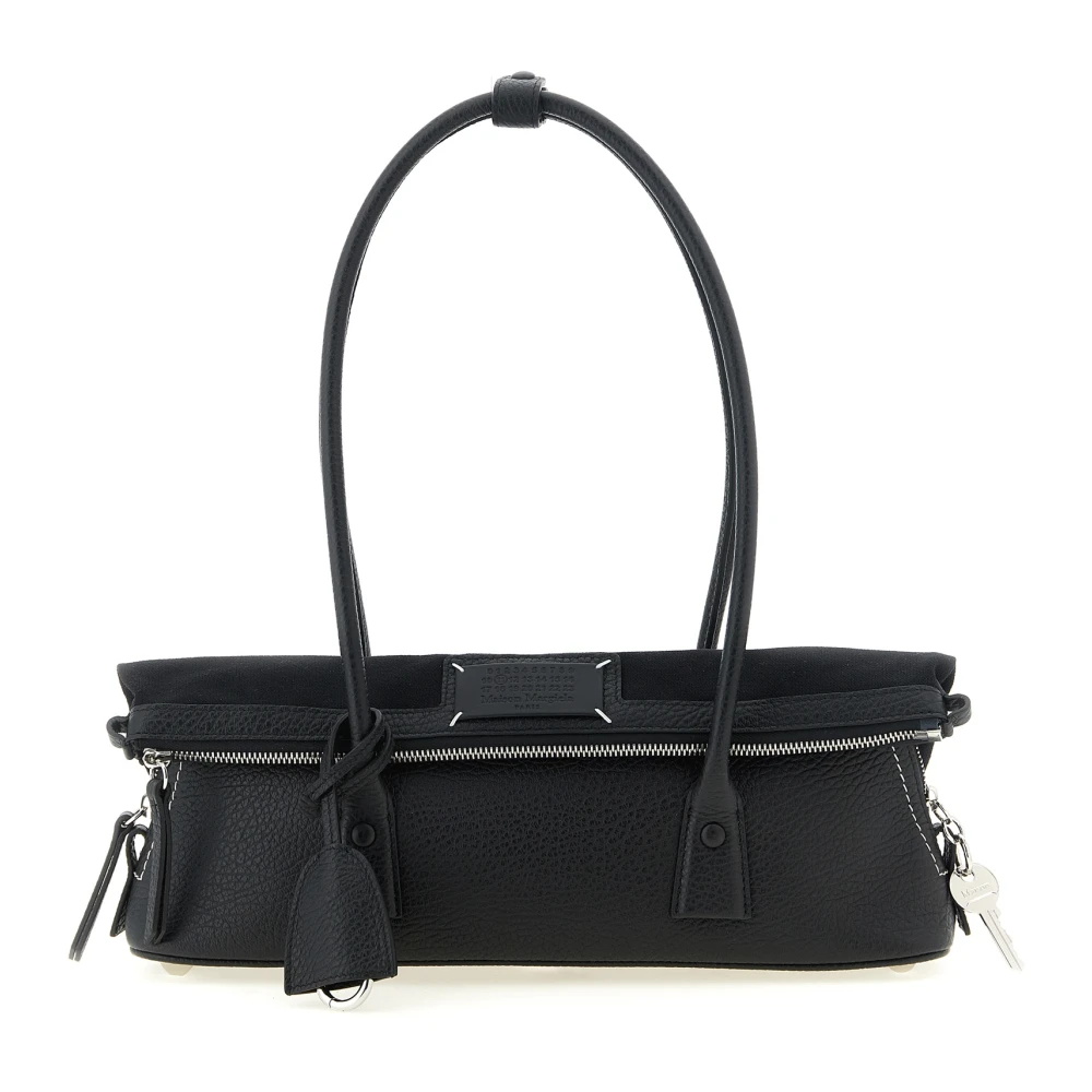 Maison Margiela Black Shoulder Bags, Female, One Size, 5Ac Shoulder East West