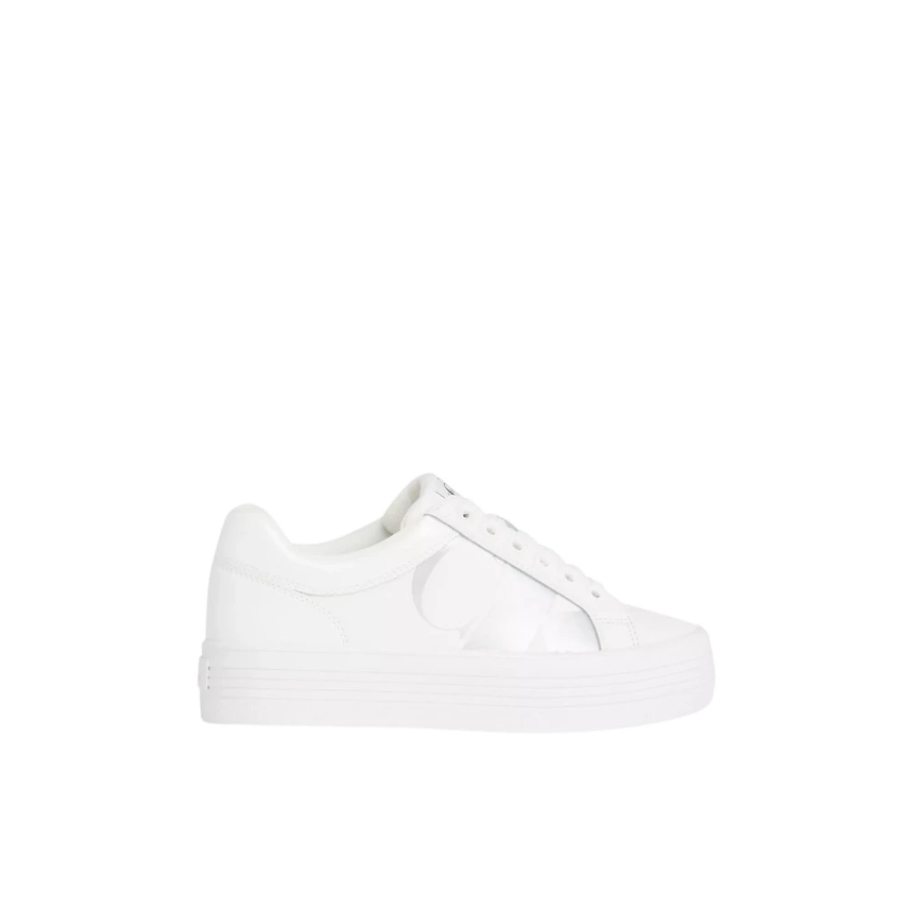 Calvin Klein Women's White Sneakers,, Trainers Size 6 Uk