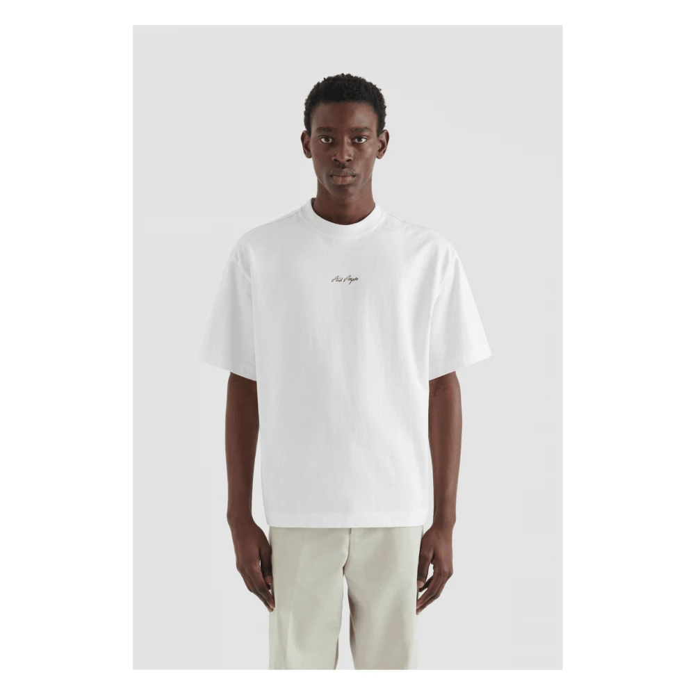 Axel Arigato Wit Sketch T-shirt White Heren