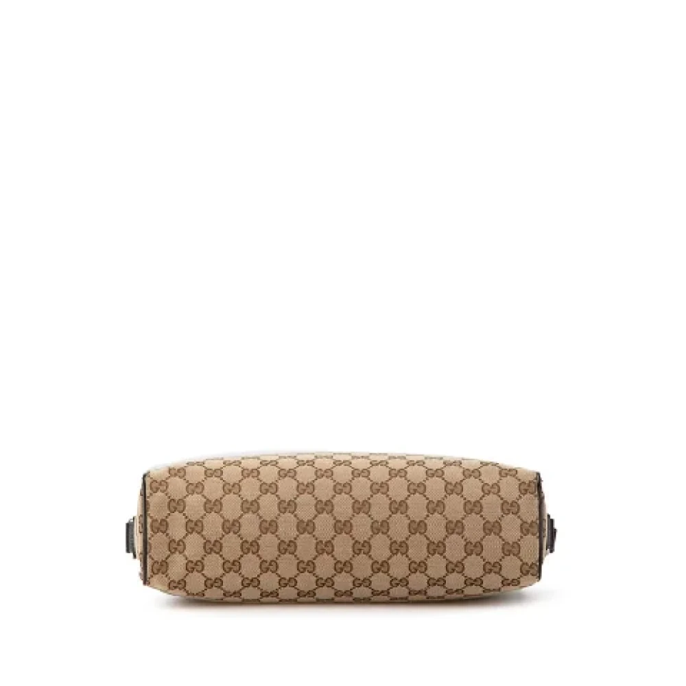 Gucci Vintage Pre-owned Canvas gucci-bags Beige Dames