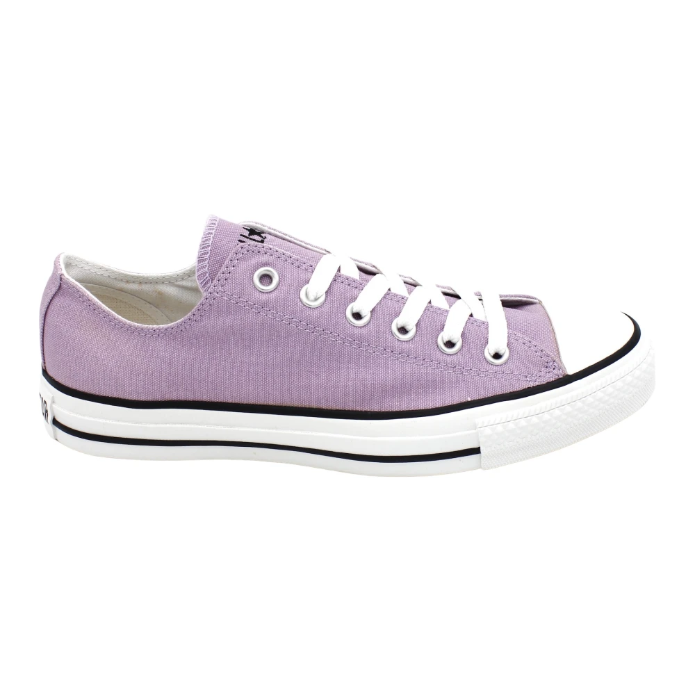 Converse Canvas Lage Top Rubberen Zool Sneaker Dames Schoenen Paars