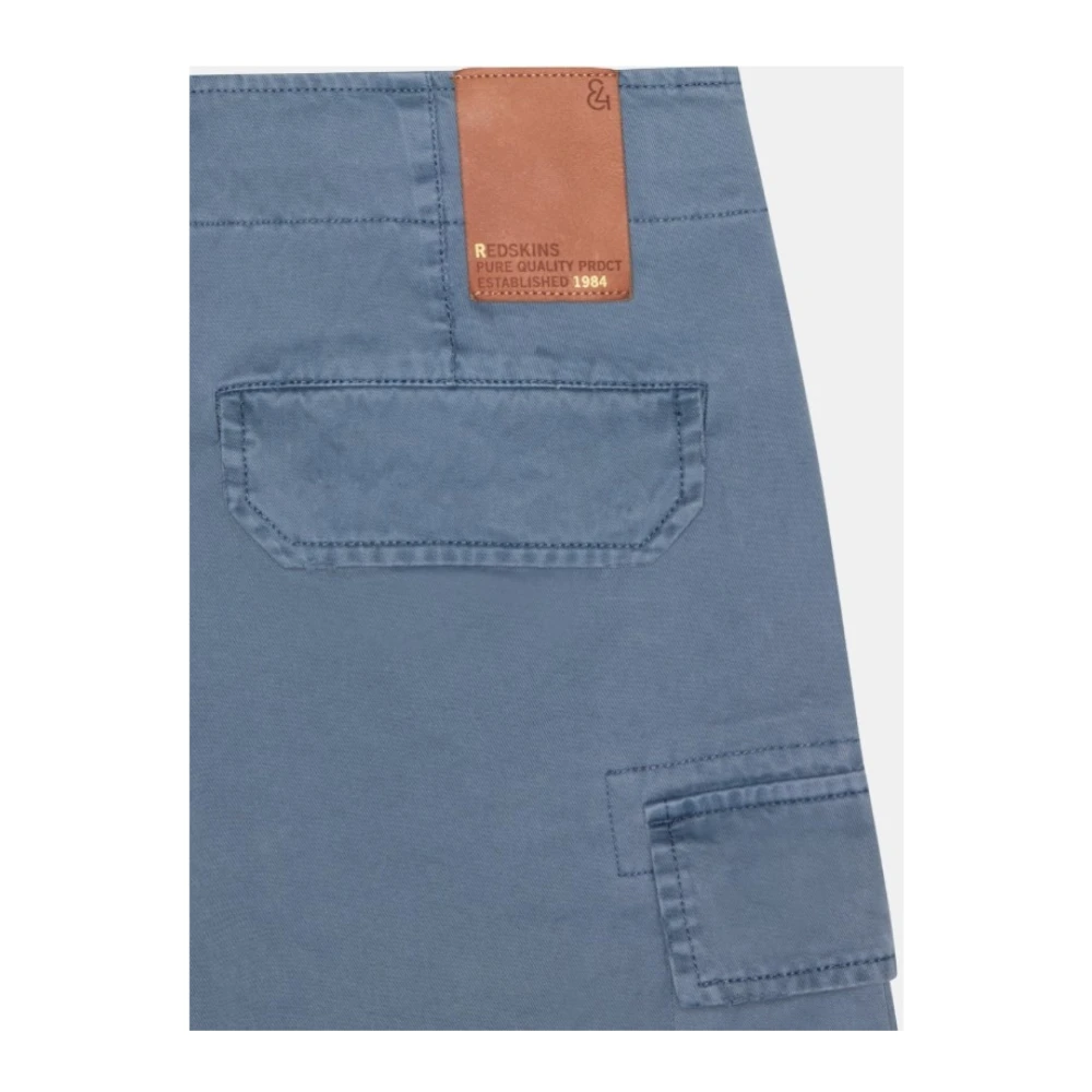 Redskins Comfortabele Bermuda Shorts Blauw Blue Heren