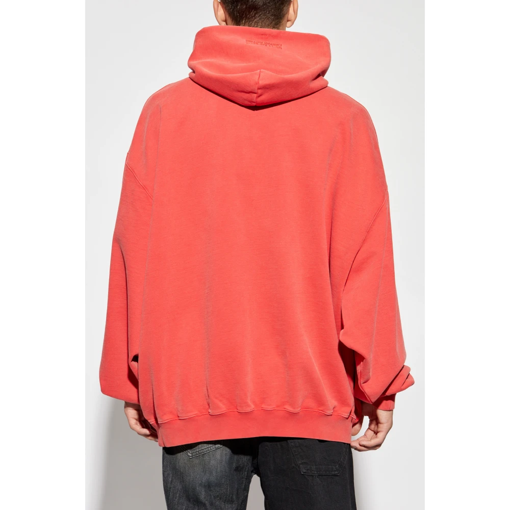 Vetements Hoodie Red Heren