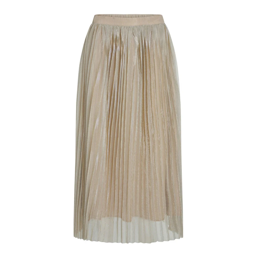 RUE de Femme Elegante Gouden Geplooide Rok Yellow Dames