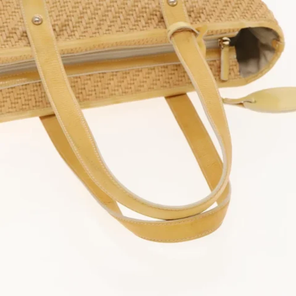Bally Pre-owned Wool shoulder-bags Beige Dames
