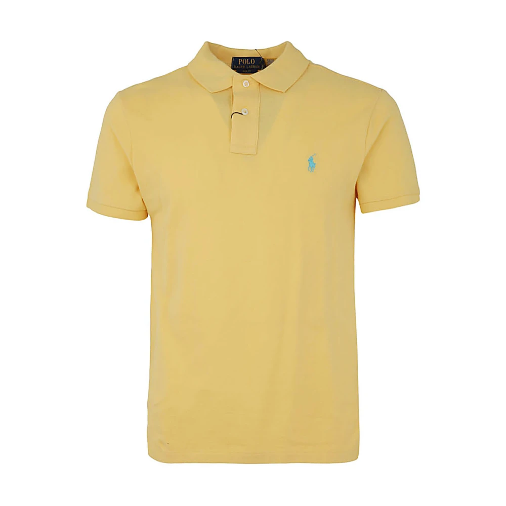 Polo Ralph Lauren Empire Yellow Korte Mouw Gebreid Yellow Heren