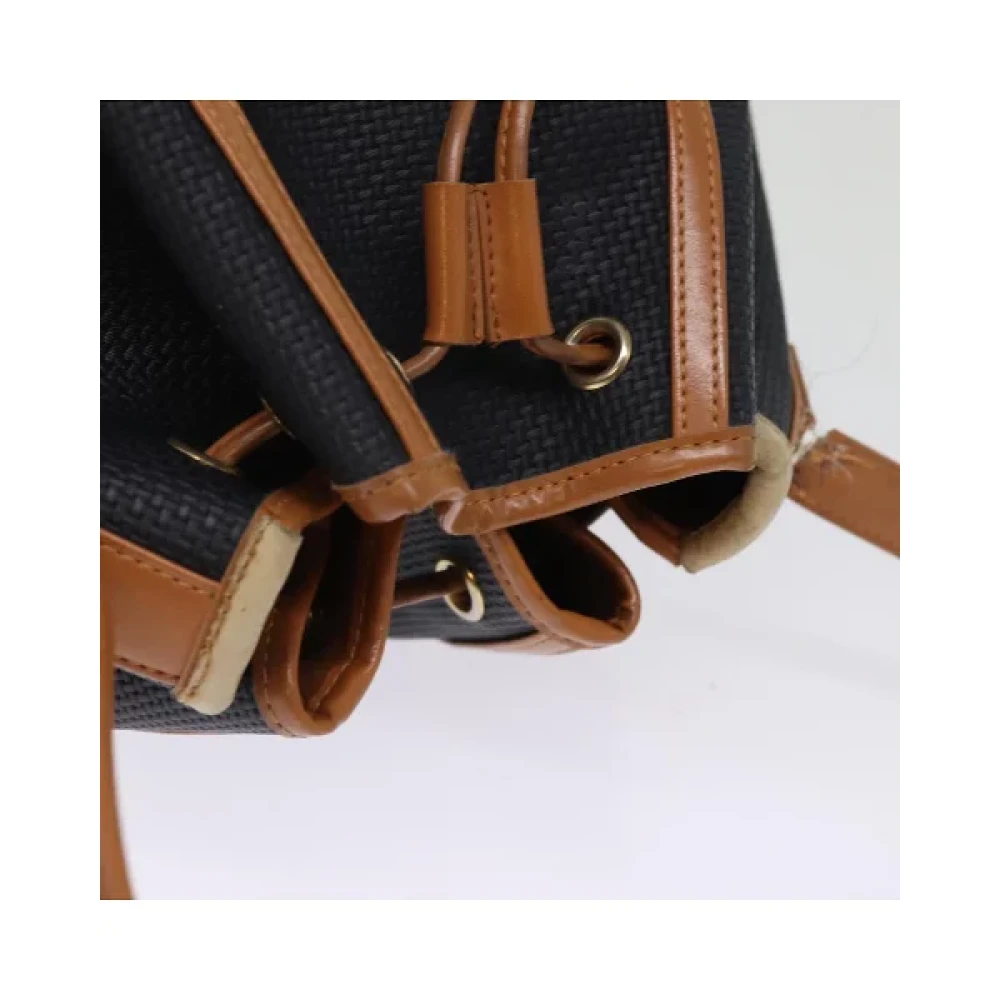 Yves Saint Laurent Vintage Pre-owned Fabric shoulder-bags Black Dames