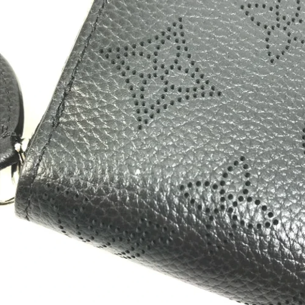 Louis Vuitton Vintage Pre-owned Fabric wallets Black Dames