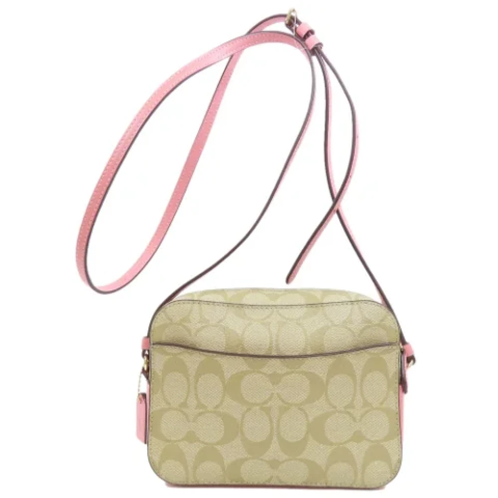 Coach Pre-owned Fabric shoulder-bags Beige Dames