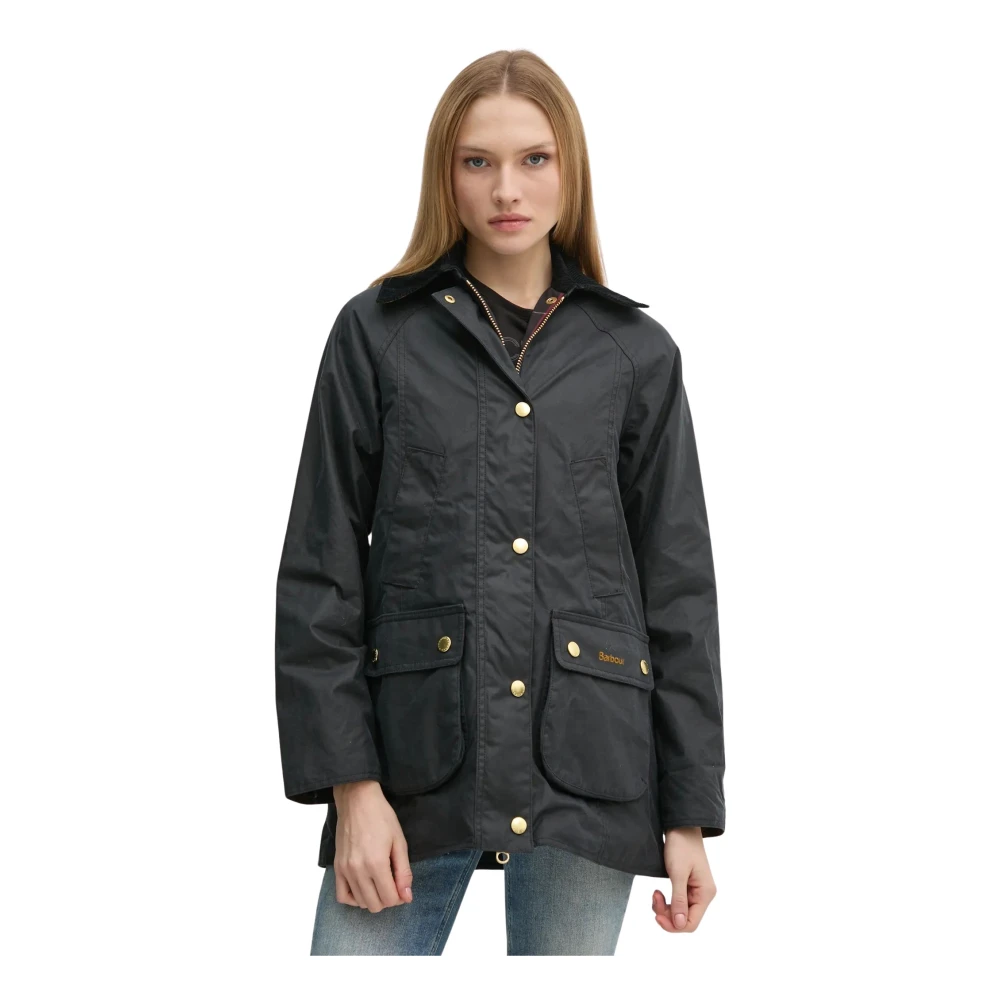 Barbour Donna Blu - Giacca Cerata Modern Beadnell - Jackets - M