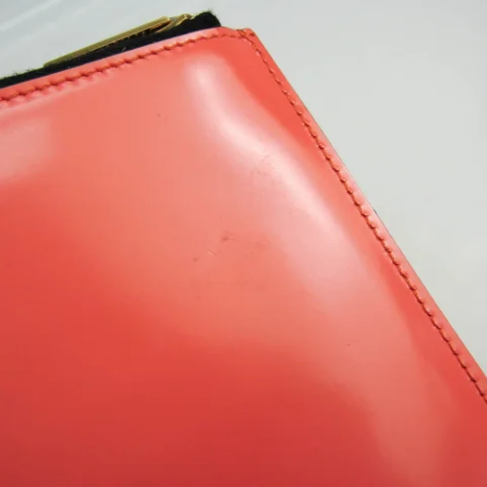 Celine Vintage Pre-owned Leather celine-bags Pink Dames