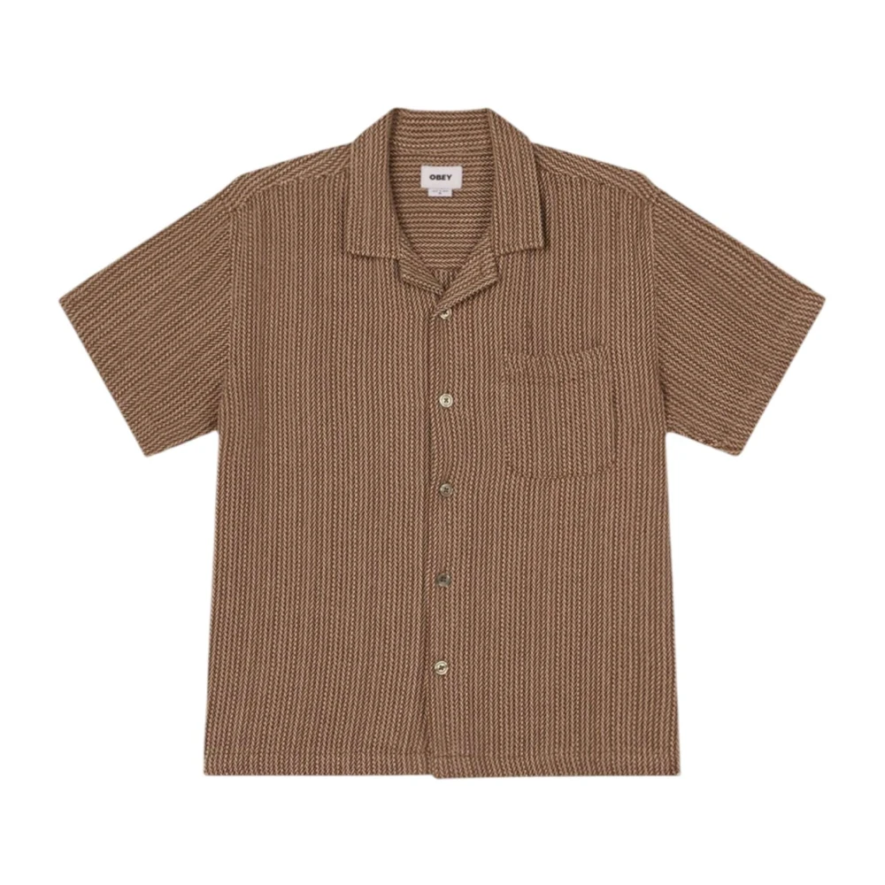 Shirts > Short Sleeve Shirts - - Obey - Modalova
