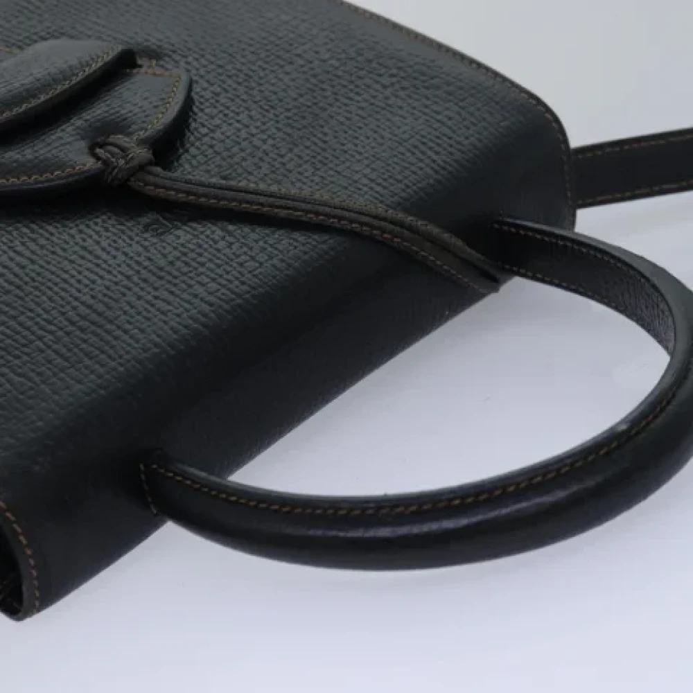 Loewe Pre-owned Leather handbags Black Dames