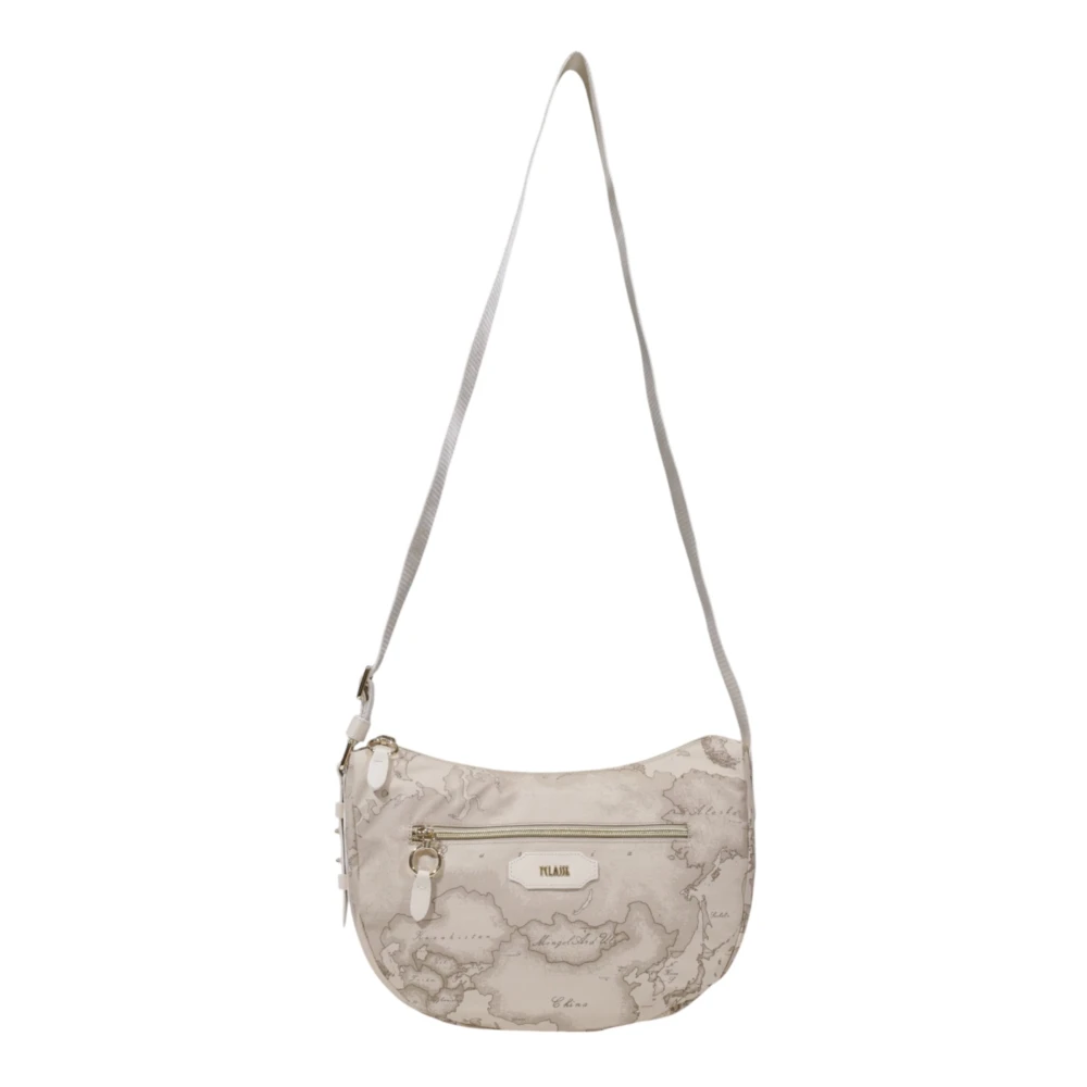 Alviero Martini 1a Classe Stijlvolle ritstas met zakken Beige Dames
