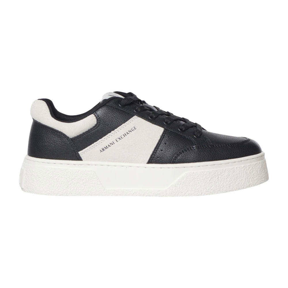 Armani Exchange Uomo Nero - Sneakers Basse - Shoes - 40 Eu