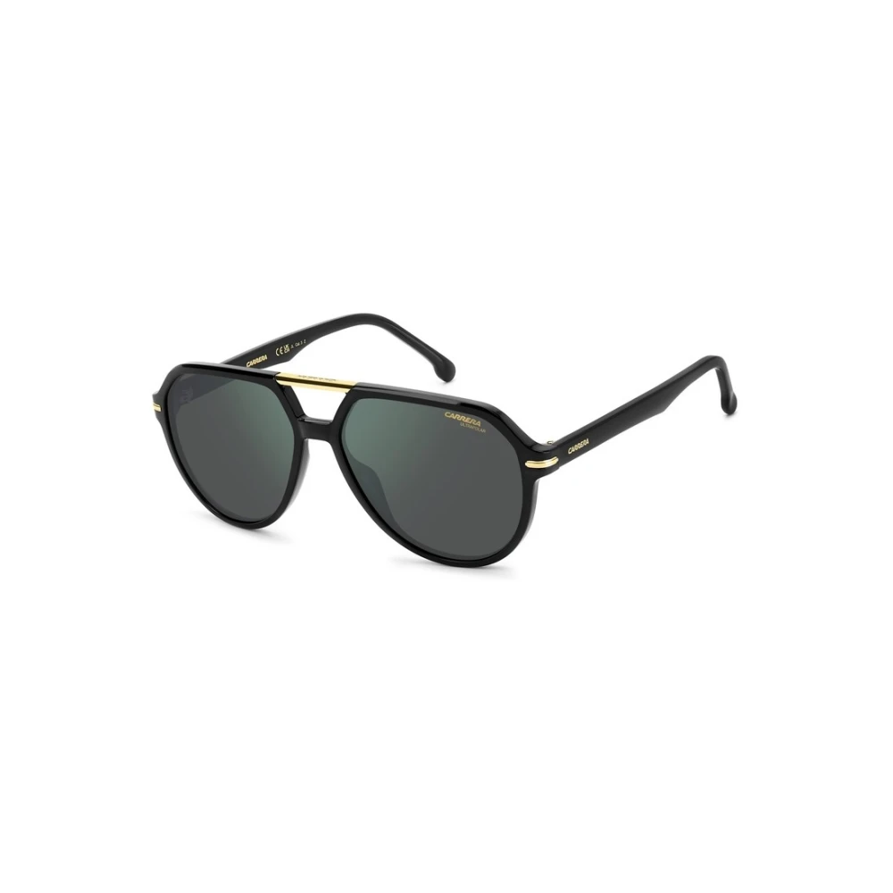 Carrera Unisex Black Frame Greengrey Lens Sunglasses