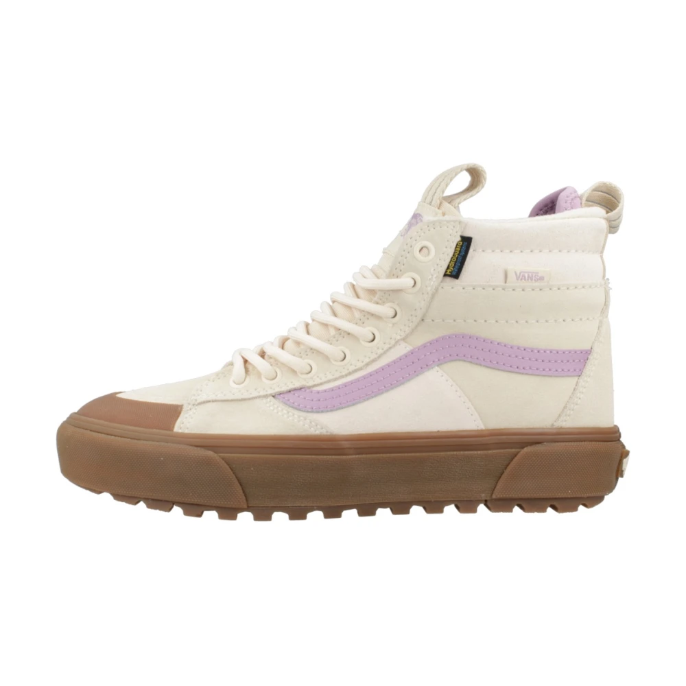 Vans Vattentäta Sk8-Hi Sneakers Beige, Dam