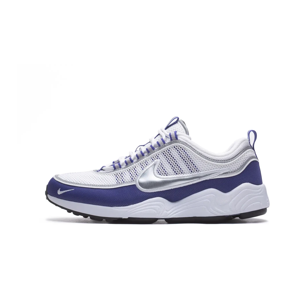 Nike White Running Shoes, Male, 8 Uk, Air Zoom Spiridon Sp