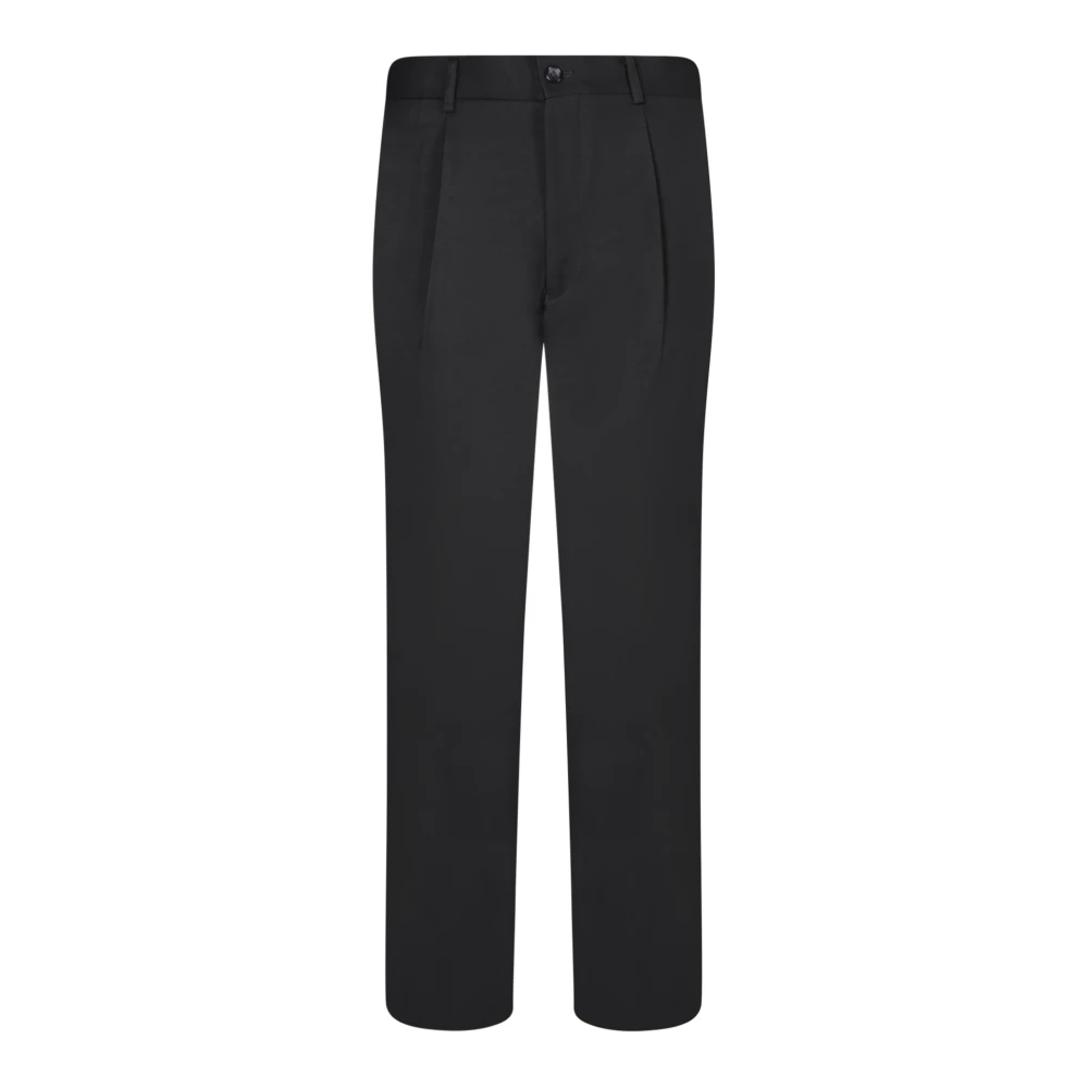Comme des Garçons Zwarte Broek Verhoog Stijl Modern Black Heren
