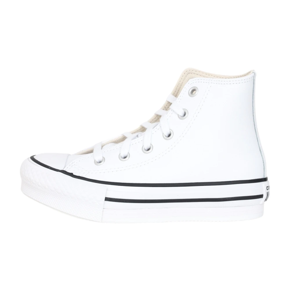 Converse Vita höga topp plattform sneakers White, Unisex