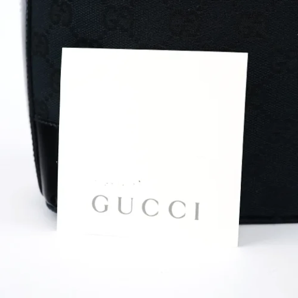 Gucci Vintage Pre-owned Leather handbags Black Dames
