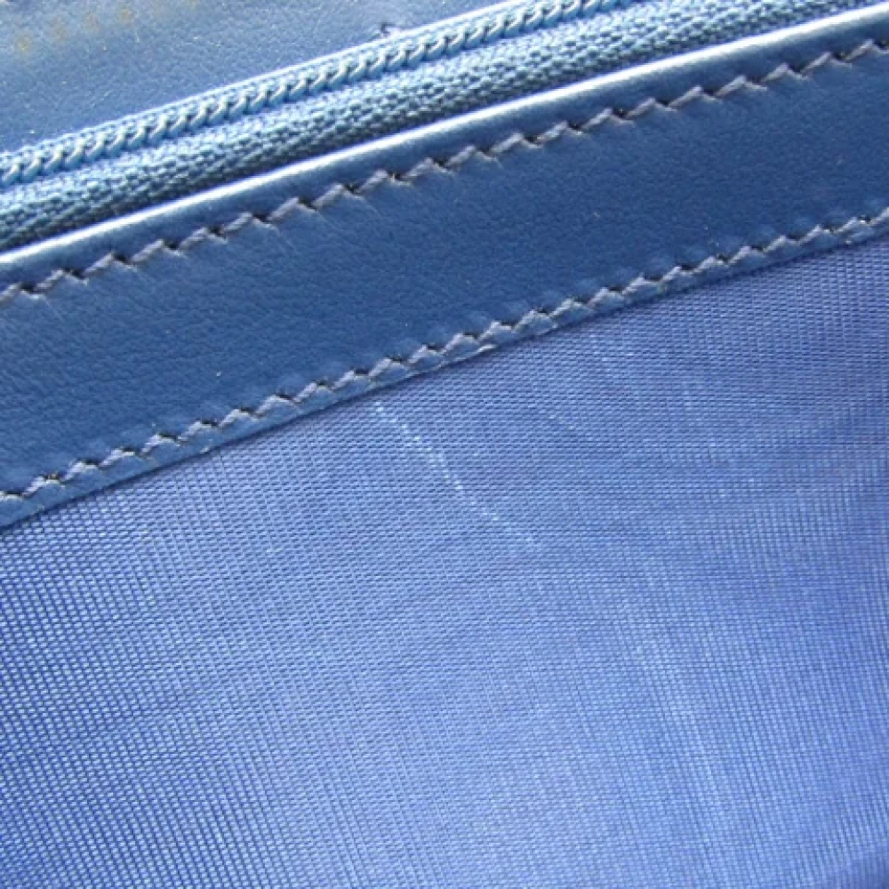 Gucci Vintage Pre-owned Leather wallets Blue Dames