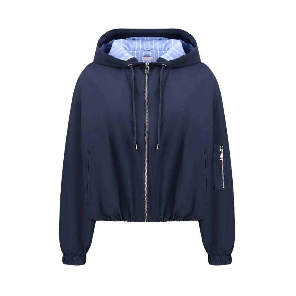 Liu Jo Donna Blu Bomber Jacket