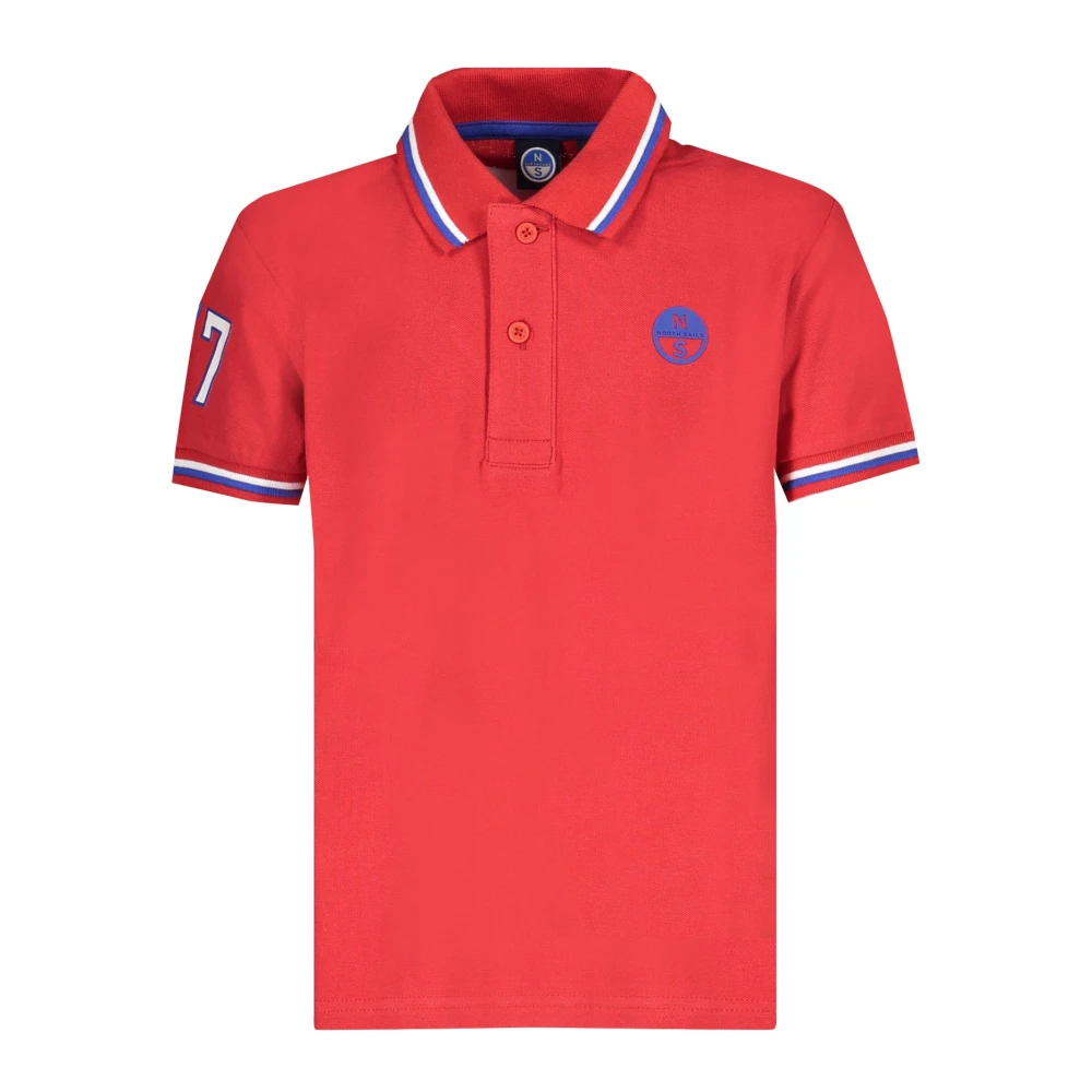 North Sails Boys Red Kids Short Sleeve T-Shirts, 8 Y, Clothing