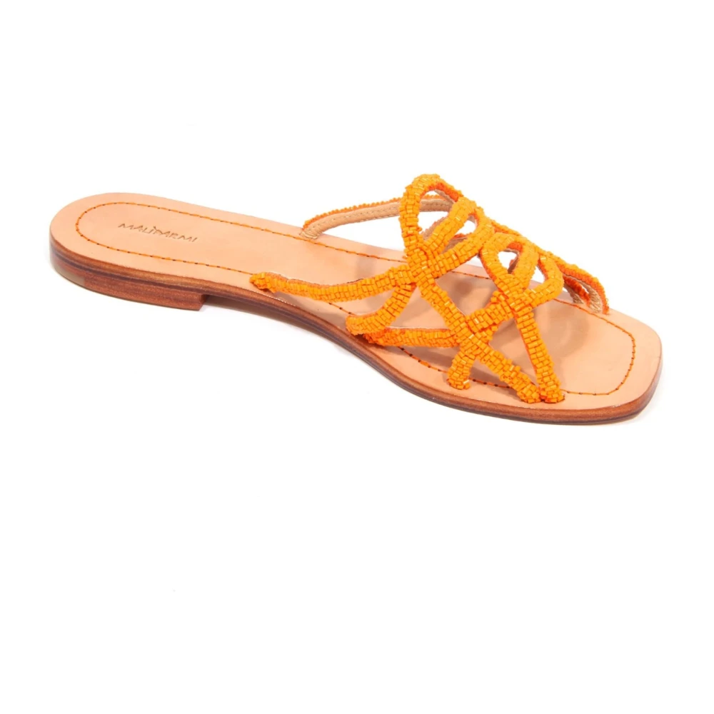 Maliparmi Damen Orange Schuhe, 41 Eugröße: